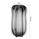 Axyaa Glass Vase Clear Thick Hydroponics Terrarium Home Decor Accessory