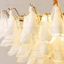 Axyaa Light Luxury Crystal Chandelier: French Cream Style for Master Bedroom and Restaurant