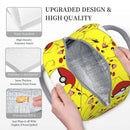 Axyaa Cartoon Pokemon Lunch Box: Large Insulated Thermal Cooler for School