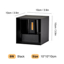 Axyaa Aluminum LED Wall Lamp IP65 Waterproof Outdoor 12W24W Interior Light