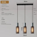 Axyaa Loft Cement Pendant Lamps - Vintage Industrial Chandeliers Lights