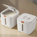 Axyaa Rice Bucket with Lid: Sealed, Moisture-proof Canister for Noodles (5-10 KG)