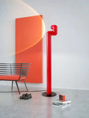 Axyaa Spanish Water Pipe Rotating Spotlight Floor Lamp for Home Decor