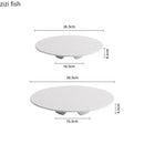 Axya Meteor Shower Ceramic Dessert Plate for Molecular Cuisine and Sushi