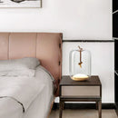 Axya Nordic Glass Art Table Lamp LED Bedside Modern Lighting Home Decor