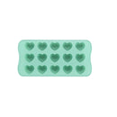 Axyaa 15-Hole Heart-Shaped Chocolate Silicone Mold for Baking and Candy Making