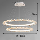 Axyaa Modern LED Pendant Chandelier for Living and Dining Room Lighting