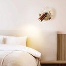 Axyaa Terrazzo Wooden LED Wall Light for Bathroom Bedroom Home Decor