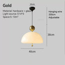 Cream Glass Medieval French Pendant Light by Axyaa for Living Room and Bedroom