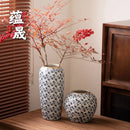 Axyaa Ceramic Vase for Flowers, Hydropnics, and Dry Arrangements