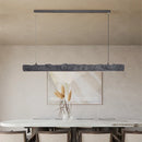 Axyaa Nordic Wabi-Sabi LED Strip Pendant Lights for Dining Room & Bar
