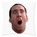 Nicolas Cage Sofa Pillow Cover by Axyaa - Home Decor Actor Cushion Case