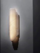 Axyaa Marble Wall Lights: Modern Luxury Big Sconce for Home Decor