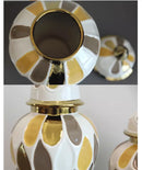 Axyaa Light Luxury Ceramic Vase for Home Decor, Living Room, TV Cabinet, Foyer
