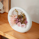 Axyaa Ceramic Moon Vase: Elegant Home Decor, Easy Flower Arrangement, Desktop Ornament