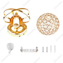 Axyaa Crystal Wall Sconce: Elegant Bedroom Bedside Lamp E27 EU Style Home Lighting