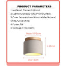 Axyaa Beige Stone LED Downlight for Home Decor - Japan-Inspired Ceiling Light