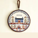 Axyaa Ceramic British Fairy Tale Placemat: High-grade Non-slip Dining Mat