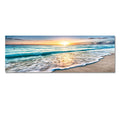 Axyaa Beach Sunset Canvas Wall Art for Aesthetic Living Room Decor