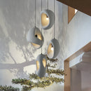 Axyaa Modern Stair Chandelier Pendant Light - LED Ceiling Lamp for Living Room