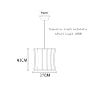 Axyaa Designer Silk Pendant Chandelier LED Light for Home and Hospitality