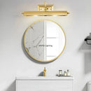 Axyaa Nordic Mirror Wall Lamp LED Retro Bedside Reading Light
