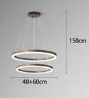 Axyaa Living Room Chandeliers: Modern LED Ceiling Hanging Lights for Indoor Lighting