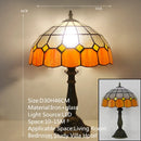 Axyaa Luxury Color Glass Table Lamp for Living Room Bedroom Study and Hotel