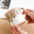 Axyaa Retro Ceramic Teacup Set - Creative Kitchen Tableware for Gifts