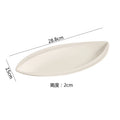 Axyaa Ceramic Sushi Plate Molecular Cuisine Display Hotel Tableware