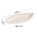 Axyaa Ceramic Sushi Plate Molecular Cuisine Display Hotel Tableware