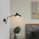 Axyaa Rotatable Metal Indoor Wall Sconce Lights, Retro Industrial Style LED Lustres