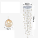 Axyaa Modern Pendant Lights Indoor Chandeliers for Living Room Dining Room