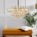 Axyaa High-End Crystal Chandelier for Living Room, Bedroom, Dining Room