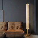 Axyaa LED Floor Lamp: Minimalist Remote Control Dimming Nordic Ins Style Vertical Light