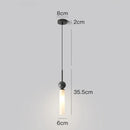Copper Bedroom Dining Room Pendant Light by Axyaa - Elegant Chandelier for Room Decor