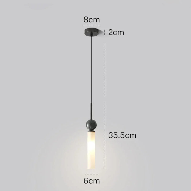 Copper Bedroom Dining Room Pendant Light by Axyaa - Elegant Chandelier for Room Decor