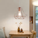Axyaa Iron Cage Metal Ceiling Pendant Light for Indoor Lighting