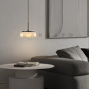Axyaa Marble LED Pendant Chandeliers - Natural Stone Luxury Lighting for Home, Hotel, and Shop