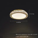 Axyaa Modern Crystal Ceiling Chandelier Dimmable Lighting Fixture
