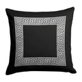 Axyaa Black Gold Line Cushion Cover Pillow Case, Home Decor for Living Room.