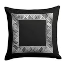 Axyaa Black Gold Line Cushion Cover Pillow Case, Home Decor for Living Room.