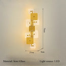 Axyaa Light Luxury Living Room Large Wall Lamp Staircase Entrance Sofa Bedroom Bedside Lamp