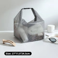 Axyaa Clear Travel Toiletry Bag - Waterproof Makeup Organizer & Swimming Wash Bag