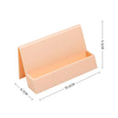 Axyaa Desktop Shelf Box: Simple Business Card Organizer for Office Storage