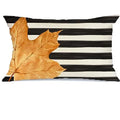 Axyaa Autumn Pumpkin Maple Leaf Decorative Pillowcase 30X50cm