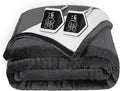 Axyaa Heated Electric Blanket Queen Size, 10 Heating Levels, 12H Auto Off
