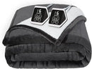 Axyaa Heated Electric Blanket Queen Size, 10 Heating Levels, 12H Auto Off