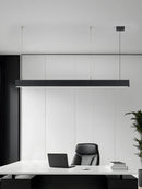 Axyaa Modern Italian Style Dining Chandelier Nordic Linear Pendant Light