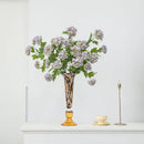 Axyaa Tall Glass Vase: Modern Living Room & Hotel Decoration